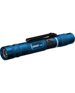COS31106 image(1) - COAST Products HP2R 280 Lumen Rechargeable Penlight with Twist Focus - Blue