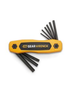 KDT83509 image(0) - GearWrench 9 Piece SAE Folding Hex Key Set