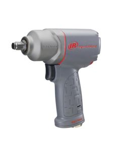 IRT2125QTIMAX image(2) - Ingersoll Rand 1/2 Inch Air Impact Wrench, Quiet, 330 ft-lb Torque, Titanium Hammercase, Friction Ring Retainer, Pistol
