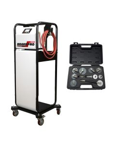 CTA8210 image(0) - CTA Manufacturing Brake-Pro Electric Pressure Brake Bleeder with Adapters - 60L