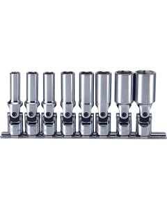 Ko-ken USA RS3340M/8-L75 8 Piece 3/8 Sq. Dr. 6-Point, Universal, Deep Socket Set