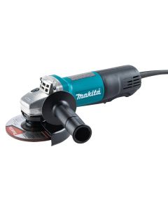 MAK9558HP image(0) - Makita 5 Inch Paddle Switch Angle Grinder 7.5 AMP 10000 RPM 5/8-11 AC/DC lock off/lock on