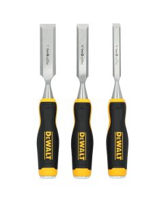 DWTDWHT16862 image(2) - DEWALT 3 pc. Wood Chisel Set