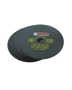 KTI71306 image(2) - K Tool International 6PK CUT-OFF WHEEL 3IN. X 1/16IN. 6/PK