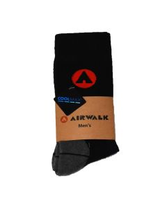 FSIAW-MEN-SOCK-OS image(1) - Airwalk Moisture Wicking Socks with COOLMAX&reg; Technology - Men's - OSFM