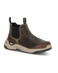 FSIA9104-6-5B image(0) - Avenger Work Boots Foreman MAX Romeo - Women's - CN|EH|SR|SF - Brown - Size: 6.5 - B - (Medium)
