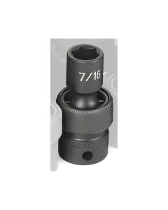 Grey Pneumatic SOC 7/16 3/8D IMP UNIV 6PT
