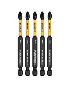 DWTDWAF3PH2IR5 image(1) - DEWALT 3.5In Phillips #2 Flextorq 5Pk