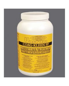 CAS102-8300 image(0) - UNI-RAM 102-8300 Spray Gun Cleaning Solvent, 2 kg Can, Tan to Gray, Flocculant Powder