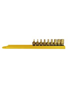 MAY16004 image(1) - Mayhew 10 PC SAE HEX DUAL DRIVE SET