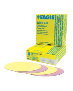 EAG7781000 image(1) - Eagle Abrasives, Inc. KOVAX 778-1000 Sanding Disc, 6 in Dia, 1000 Grit, Aluminum Oxide Abrasive, Yellow, Dry, Super-Tack Attachment