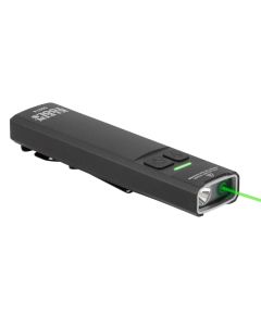 KLE56074 image(0) - Klein Tools Rechargeable Slim-Profile LED Pocket Flashlight with Laser