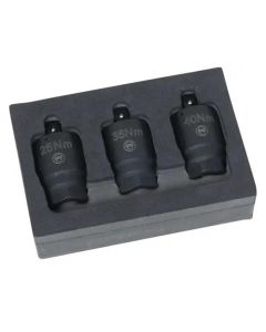 LIS60740 image(0) - Lisle Torque Adapter Set, 3 pc.