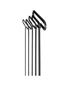 EKL35195 image(1) - Eklind Tool Company HEX KEY SET 5 PC T-HANDLE 9IN. METRIC 2.5-6MM