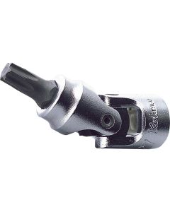KKN2430T-T9 image(0) - Ko-ken USA 2430T-T9 1/4 Sq. Dr. Universal TORX T9 Bit Socket - Length 42mm