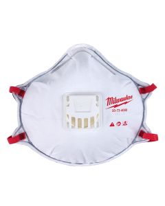 MLW48-73-4001 image(3) - Milwaukee Tool N95 Valved Respirator with Gasket