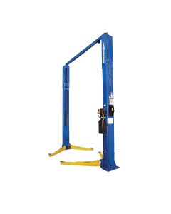 Forward Lift 12,000 2 Post Symmetric Lift With 3 Stage Front & Rear Arms. Top Mounted Direct Pull Technology With Cylinder Rod Concealed In Carriage. Adjustable Widths Options. Includes Low Profile Truck Adapters With 1.75", 3.5" & 5" Extensions With Stor