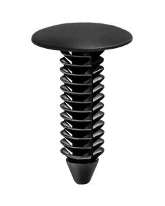 AVCAP17664 image(0) - AUVECO AP17664 Single Head Type 1 Radiator Side Air Baffle Retainer, 11/16 in Dia Bottom Head, Nylon, Black