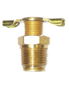 RTCPC-03 image(0) - Reading Technologies  Eliminizer Eliminex PC-03 Manual Petcock Drain, 3/8 in, Brass, Use With: Eliminex Filter-Dryer