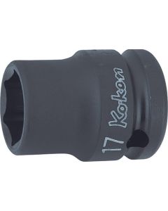 KKN14401A-11-16 image(0) - Ko-ken USA 14401A-11/16 1/2 Sq. Dr. Socket 11/16 6 point Length 38mm Thin walled