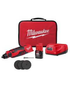 MLW2525-21 image(2) - Milwaukee Tool M12 Brushless Rotary Tool Kit