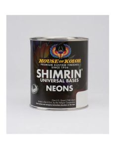 HOKNE508-Q01 image(0) - House Of Kolor SHIMRIN NE508-Q01 NEONS Series Universal Basecoat, 1 qt Can, Chartreuse