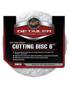 MEGDMC6 image(0) - Meguiar's Automotive DA Microber Cutting Disc 6" (2-Pack)