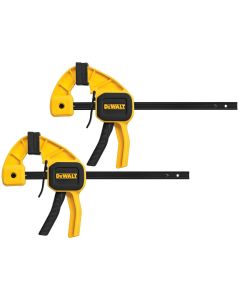 DWTDWHT83149 image(1) - DEWALT 150 mm|6 in. Medium Trigger Clamp - 2 Pack
