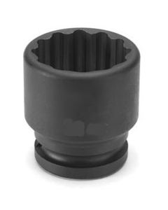 GRE3144R image(0) - Grey Pneumatic 3/4" Drive x 1-3/8" Standard - 12 Point Socket