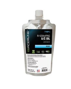 Tracer Products 5 oz (148 ml) foil pouch, R-1234yf/PAG oil