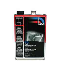 US Chemical 70-1 70 High-Build Hyper Clear Coat, 1 gal, 4:1 Mixing