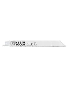 Klein Tools Reciprocating Saw Blades, 10/14 TPI, 8-Inch, 5-Pack