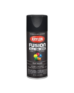 Krylon Fusion PAINT PRIMER Flat Black 12 oz.