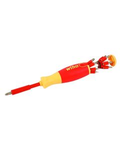 WIH38051 image(1) - WIHA Tools 14 Piece Insulated Pop-Up Bit Holder Set - Slotted, Phillips, Square, Torx