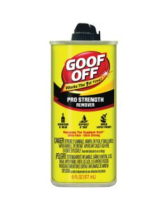 KSPFG661 image(0) - Klean Strip Goof Off FG661 Pro Strength Adhesive Remover, 6 oz Non Aerosol Can, Water White