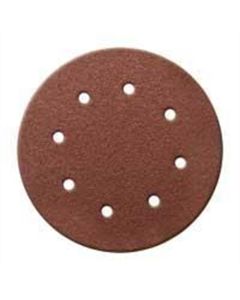 DYB91251 image(1) - Dynabrade DynaCut Aluminum Oxide Coated 8 Inch 120 Grit PSA Non-Vac Random Orbital Sander Disc