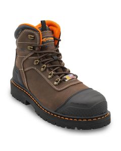FSIA7380-17D image(0) - Avenger Work Boots Hammer MAX Mid - Men's - CN|EH|PR|WP|HR|SR|B&W - Brown - Size: 17 - D - (Regular)