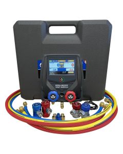 MSC99935 image(0) - Mastercool Auto Manf Gauge set w/Coupler & conv Kit