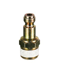 Prevost 1/4" PLUG, 1/4" MALE NPT TRU FLATE SERIES