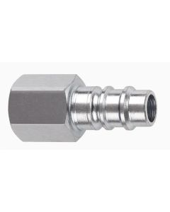 AMFCP90-10 image(1) - Amflo 1/4" Coupler Plug with 1/4" Female thread HI-FLO- Pack of 10
