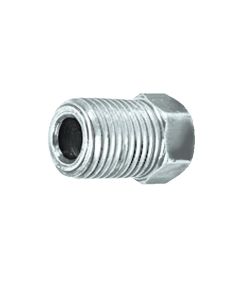 S.U.R.&R. M10 x 1.0 Blue Inverted Flare Nut - 100 Pack