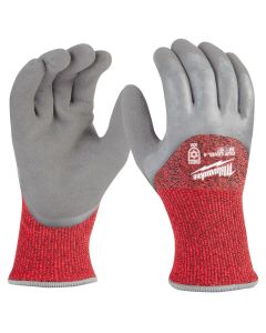 MLW48-73-9941 image(0) - Milwaukee Tool Cut Level 4 Winter Dipped Gloves - Medium