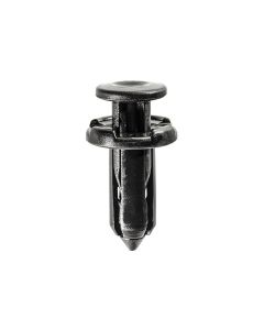 AVC20327 image(0) - AUVECO 20327 Push-Type with Drive Pin Type 4 Bumper Fascia Retainer, 18 mm Dia Head x 22 mm L Stem, Nylon, Black