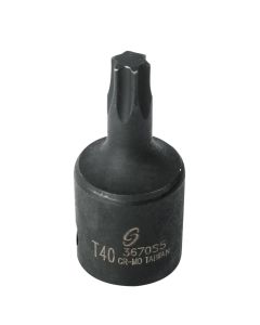 SUN3670S5 image(0) - SUNEX SOC T40 3/8D IMP STAR MALE BLK