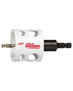 MLW49-56-9668 image(2) - Milwaukee Tool 2-1/8" HOLE DOZER Bi-Metal Hole Saw with Arbor