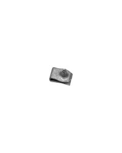AVC21040 image(0) - AUVECO 21040 Extruded U-Nut, M4.2 x 1.41 mm Screw, Zinc Organic