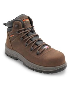 FSIA8202-14D image(1) - Avenger Work Boots Framer MAX Mid Insulated - 400 Gram - Men's - CT|EH|PR|WP|IN|SR|SF - Brown - Size: 14 - D - (Regular)