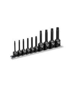 TIT49007 image(0) - TITAN 10 pc. Impact Torx Bit Socket Set