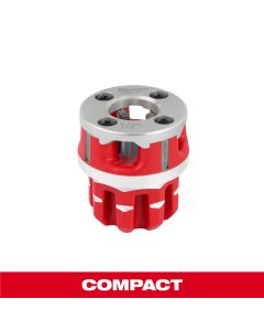 MLW48-36-1307 image(0) - Milwaukee Tool Milwaukee Compact 1/2 Inch ALLOY NPT Portable Pipe Threading Forged Aluminum Die Head