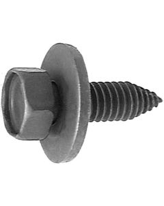 AVCAP11320 image(0) - AUVECO AP11320 Hex Head Sems CA Point Body Bolt, 5/16 in - 18 TPI x 1 in L x 1/2 in Across Flats, Phosphate